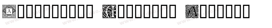 Ornamental Initials M字体转换